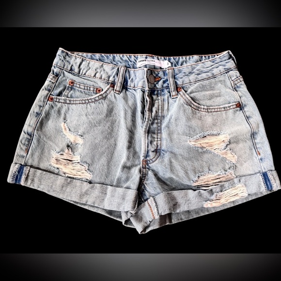 Garage Denim Ex Boyfriend Jean Shorts Women Size 0 - Picture 1 of 6